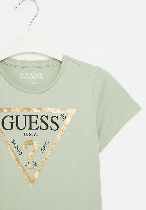 GUESS - Short sleeve T-shirt core - light matcha