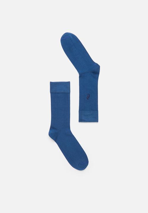 POLO - Polo plain sock - blue