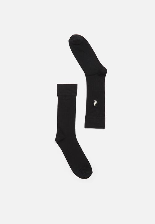 POLO - Polo plain sock - black