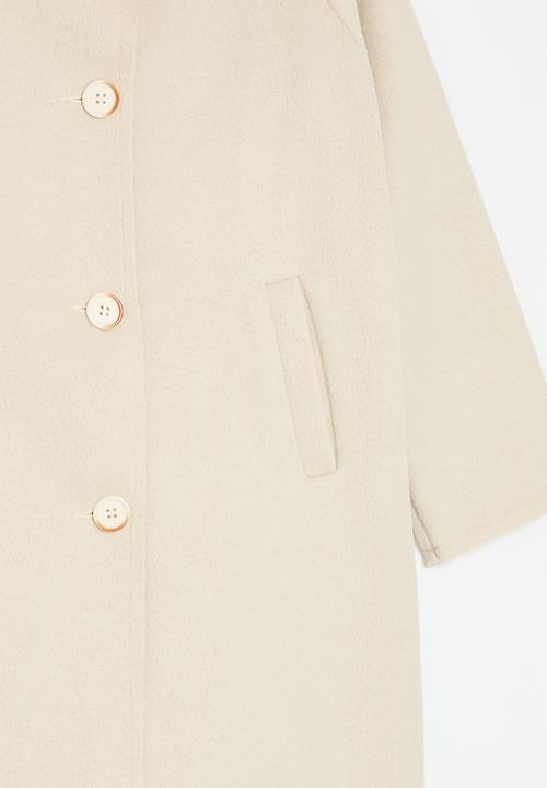 Pop Candy - Single breast jacket - stone
