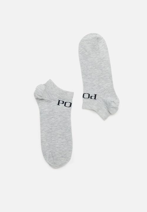 POLO - Trainer ankle sock - grey