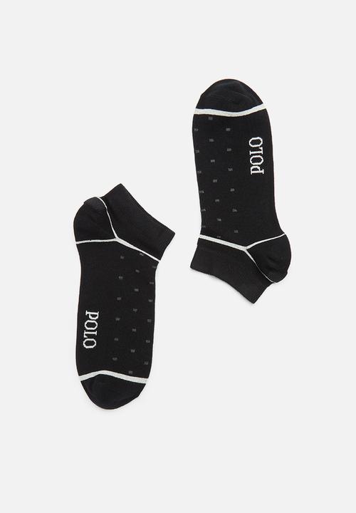 POLO - Trainer socks - black