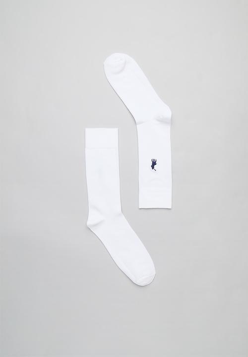 POLO - Polo Plain Socks - White