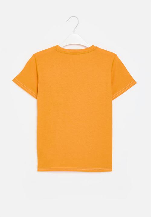 GUESS - Short sleeve t-shirt - boca yellow