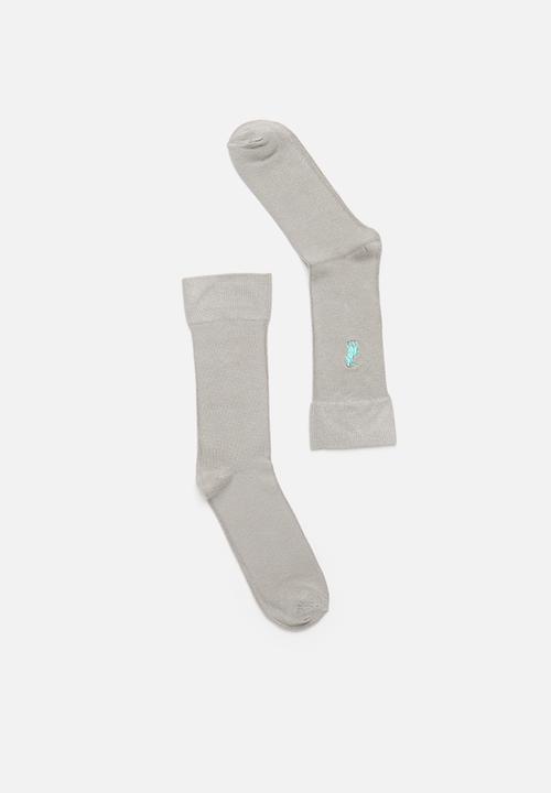 POLO - Plain Socks - Grey