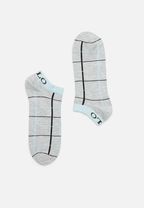 POLO - Trainer Socks - Grey
