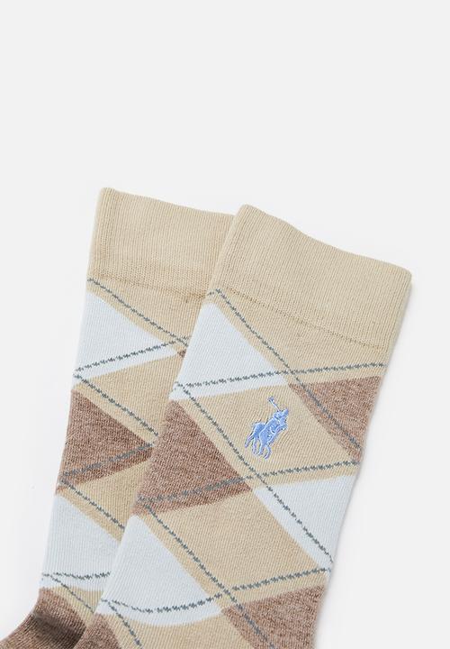 POLO - Argyle Socks - Stone
