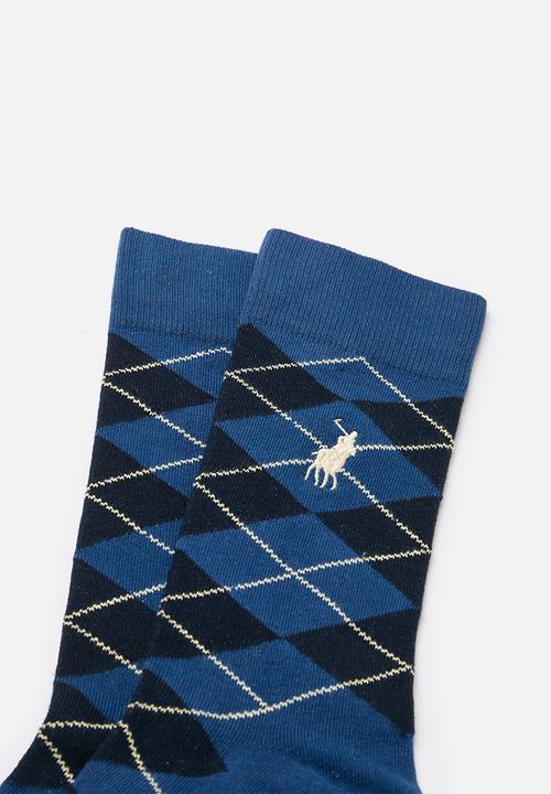 POLO - Argyle Socks - Navy