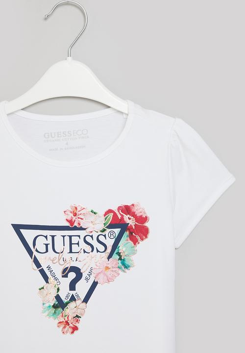 GUESS - Short sleeve t-shirt - pure white