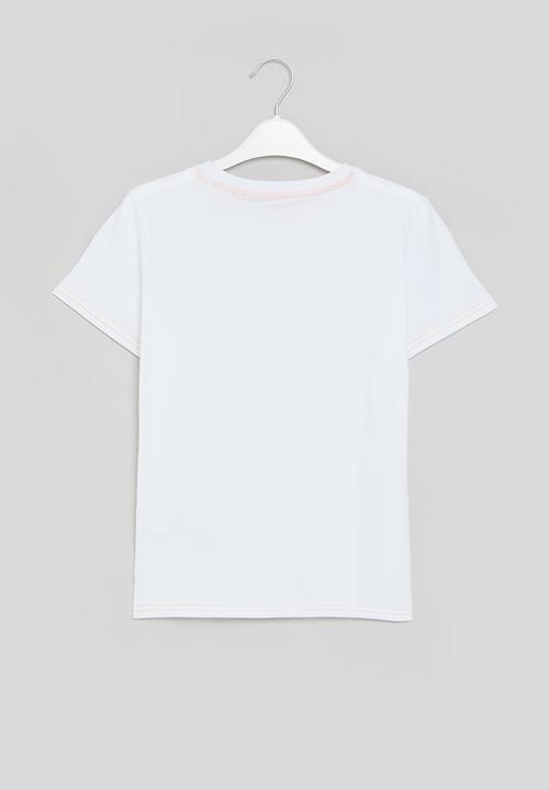 GUESS - Short sleeve t-shirt - pure white