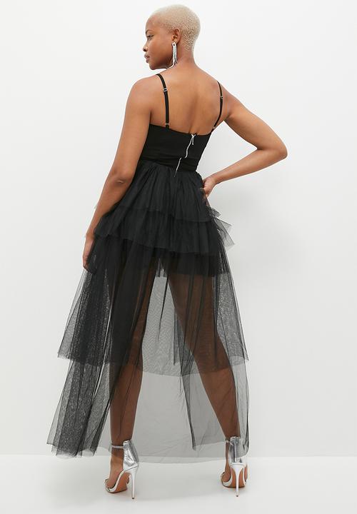 SISSY BOY - Elegance With Tulle Skirt - Black
