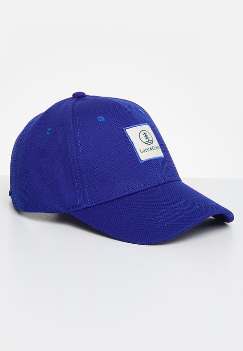 Lark & Crosse - Oliver peak cap - blue