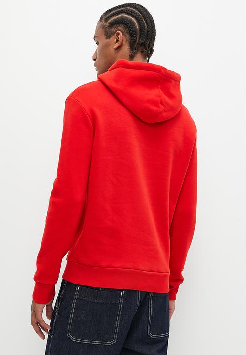 Superdry. - Embossed vl hoodie - Risk Red