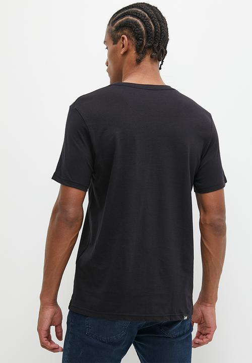 Lee  - Applique t - black