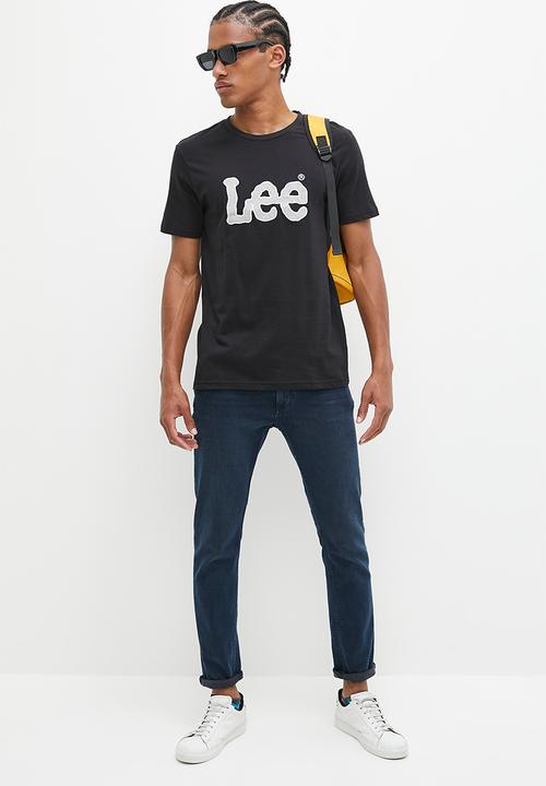 Lee  - Applique t - black
