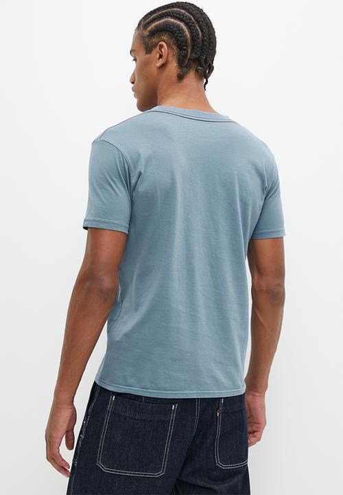 RVCA - Big RVCA Short Sleeve - Industrial blue 