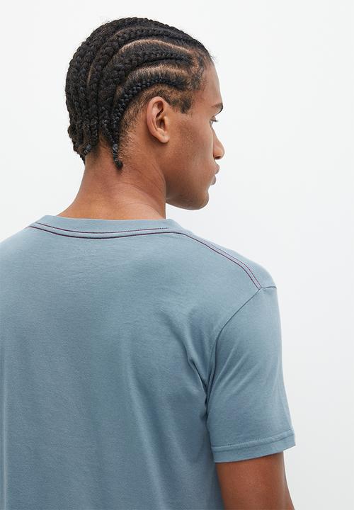 RVCA - Big RVCA Short Sleeve - Industrial blue 