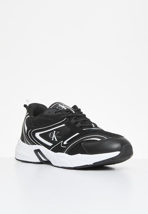 Calvin Klein - Retro tennis su-mesh - Black/White