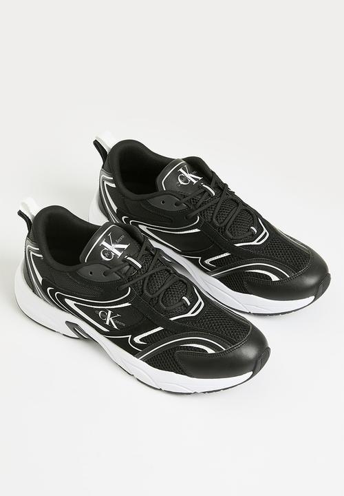 Calvin Klein - Retro tennis su-mesh - Black/White