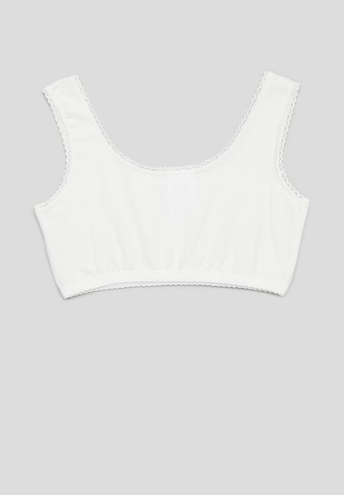 Pop Candy - Girls bra - white