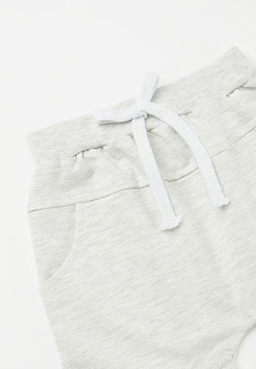 Pop Candy - Tee and short set - blue & grey