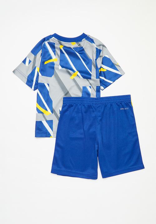 Nike - Nike dri-fit tee and shorts set - game royal