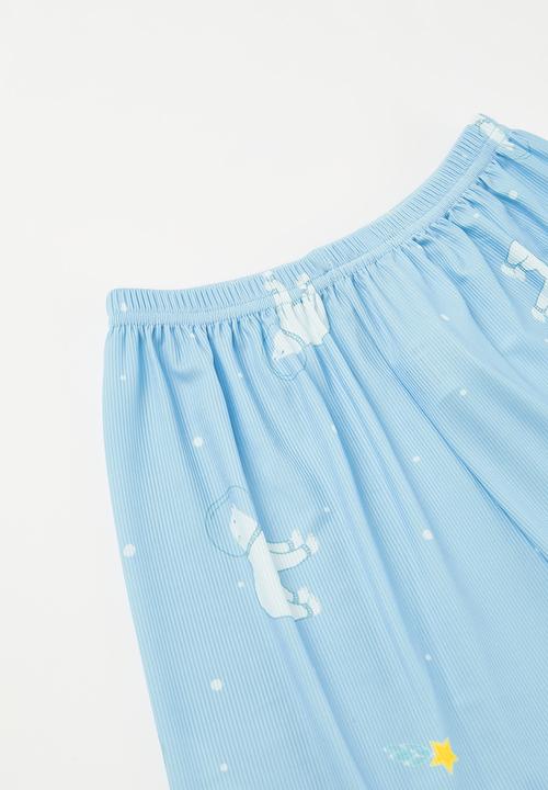 Pop Candy - Printed pj set - blue