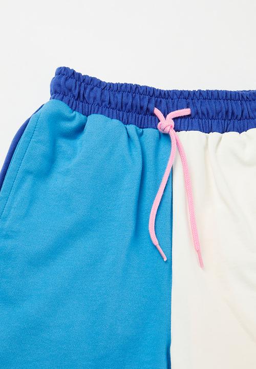 Pop Candy - Colour block top and short set-multi