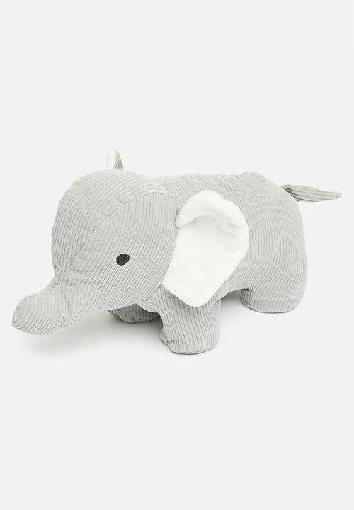 H&S - Elephant doorstop - grey