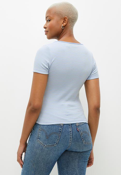 Levi’s® - Honey short sleeve nancy - stripe hydrange 