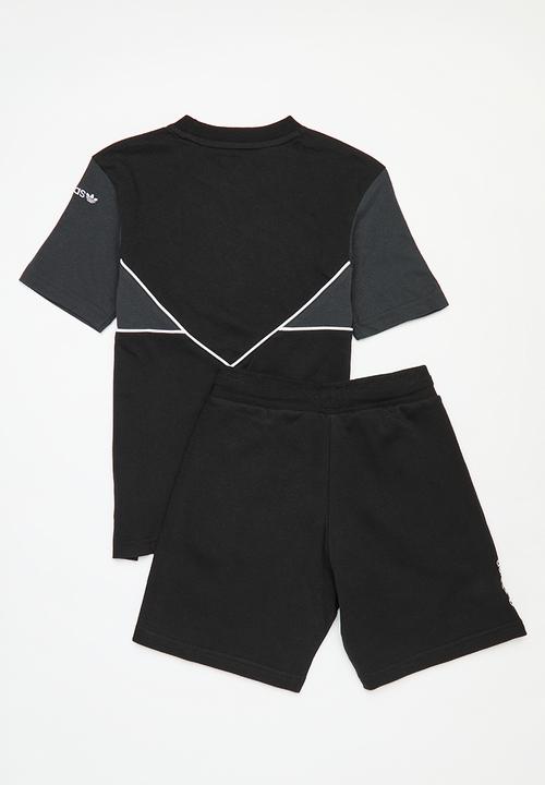 adidas Originals - Short tee set - black