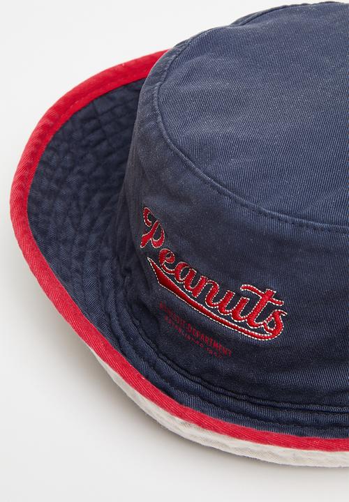 Rubi - License Reversible Bucket Hat - navy