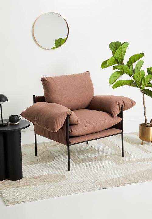 Sixth Floor - Eliana occasional chair - mocha