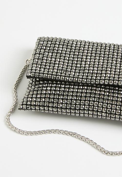 Me&B - The metallic clutch - black