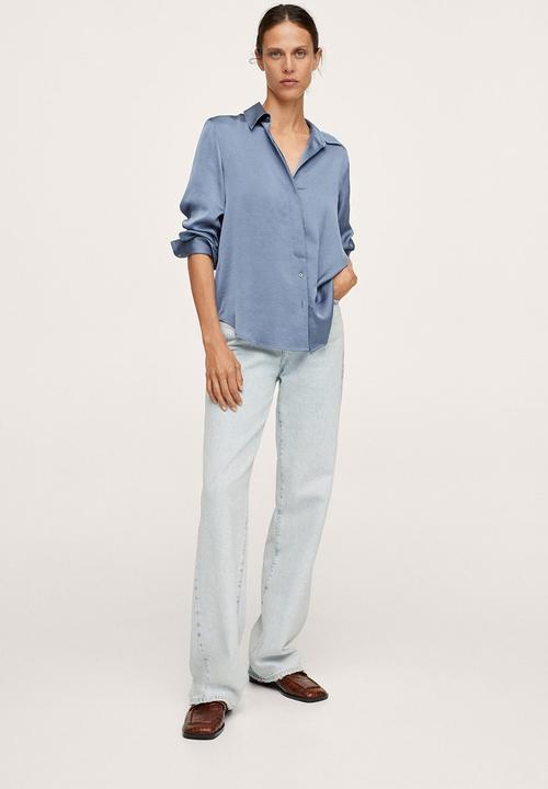 MANGO - Shirt ideale - blue