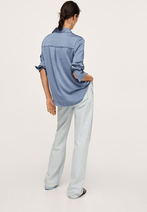 MANGO - Shirt ideale - blue