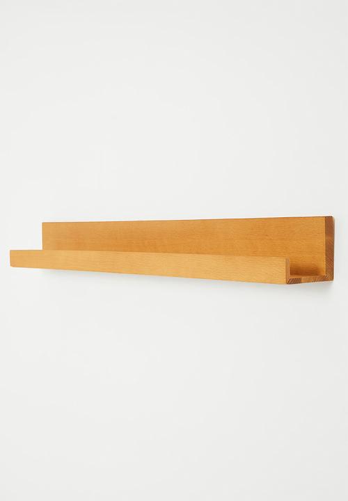 Sixth Floor - Nimbus lip floating shelf - oak