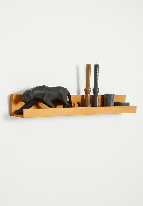 Sixth Floor - Nimbus lip floating shelf - oak