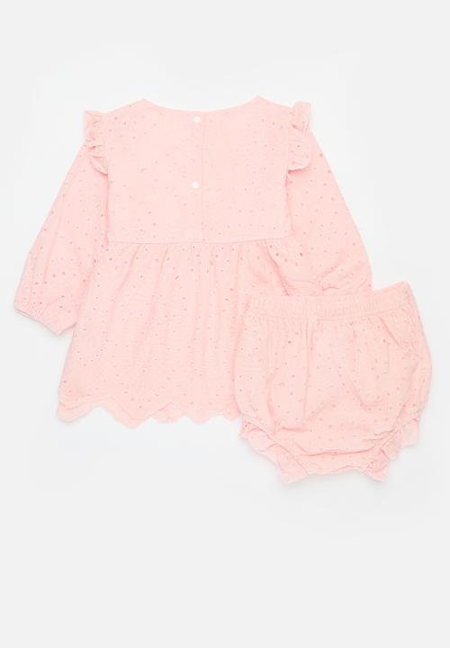 Pop Candy - Frilled sleeve set - pink