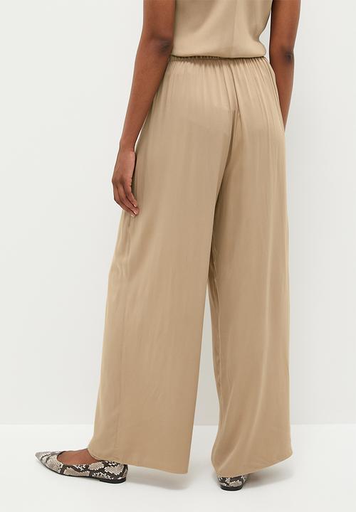 edit - Co-ord pareo wide leg - sand
