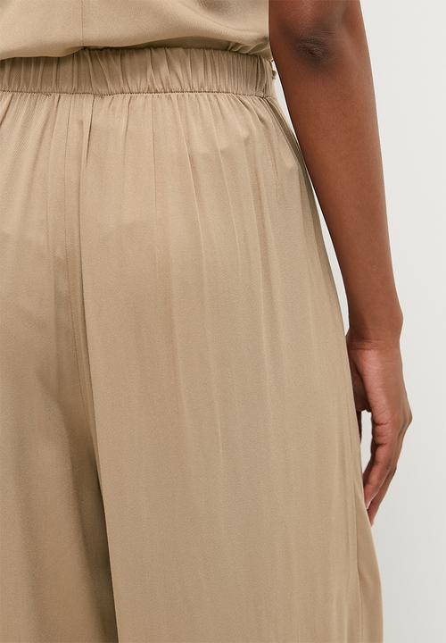 edit - Co-ord pareo wide leg - sand