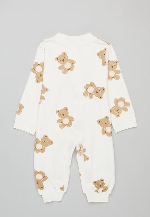 Pop Candy - Printed romper - white