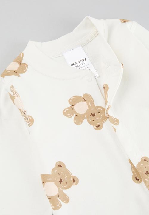 Pop Candy - Printed romper - white