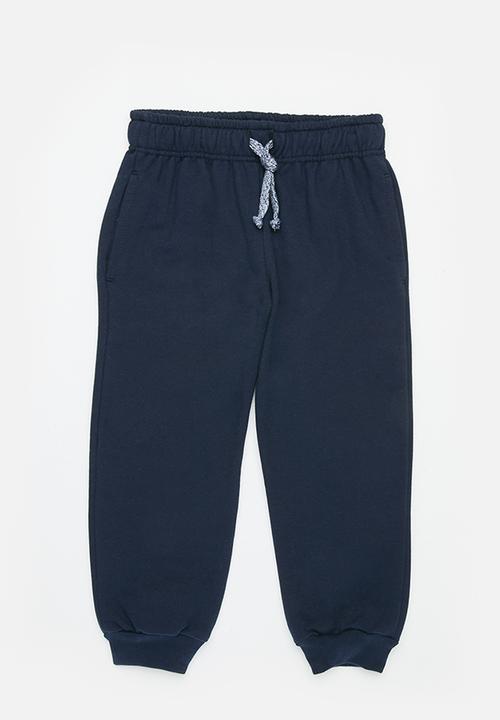Pop Candy - 2 Pack joggers - navy and sky blue