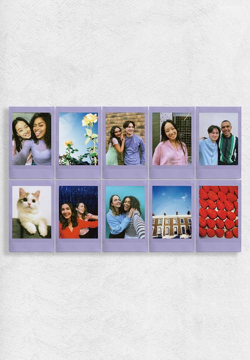 Fujifilm - Instax Film mini PAT 1 Pack  - soft lavender 
