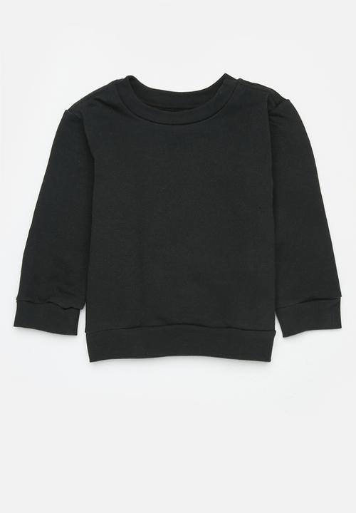 Pop Candy - 2 Pack plain sweatshirt - black & grey