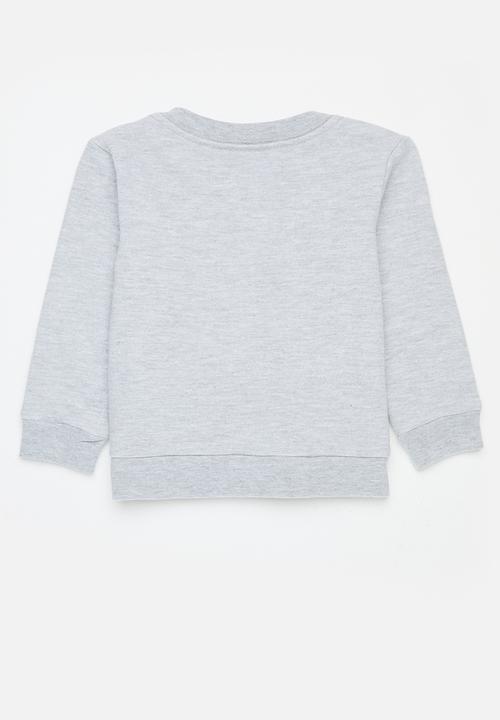 Pop Candy - 2 Pack plain sweatshirt - black & grey