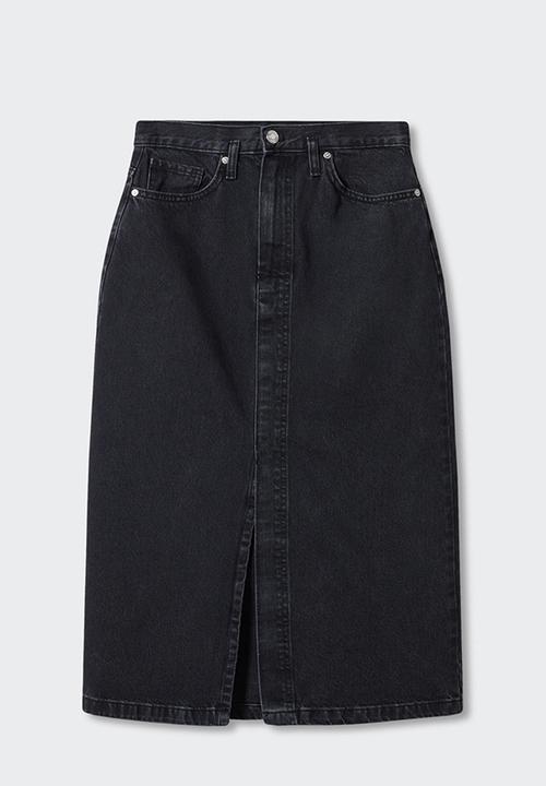MANGO - Plus Skirt Soleil - Open - Grey