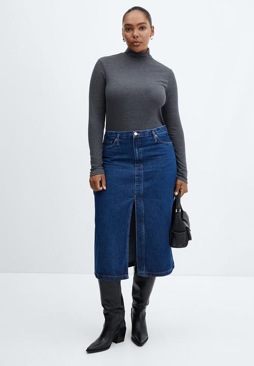 MANGO - Plus T-Shirt Nanny - Grey