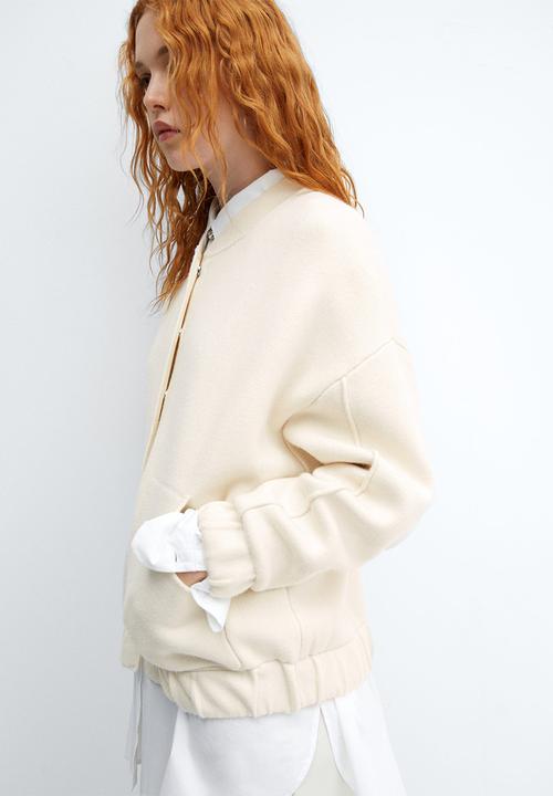 MANGO - Coat Grandes - Light Beige